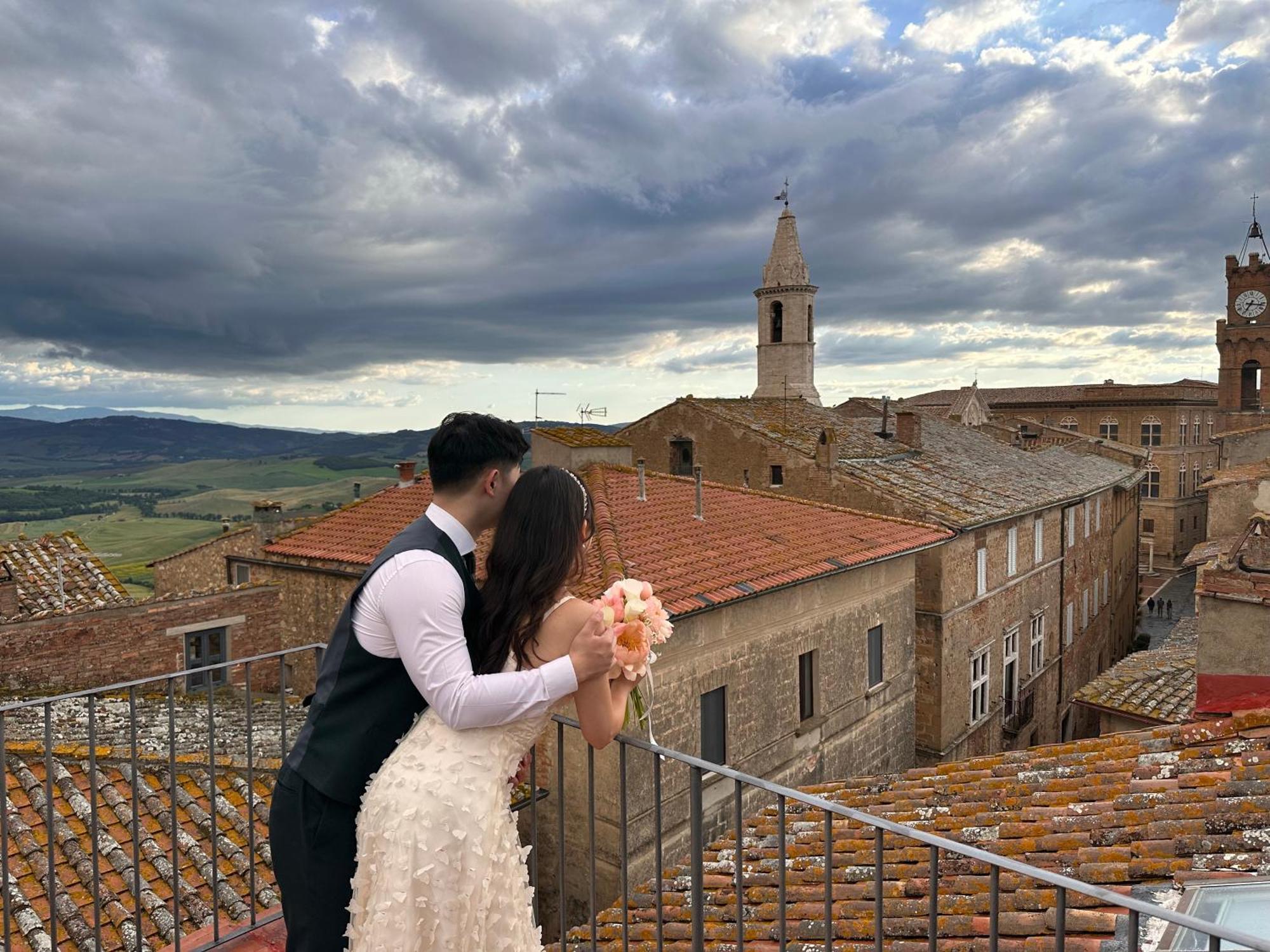 Rossellino Pienza Exterior foto