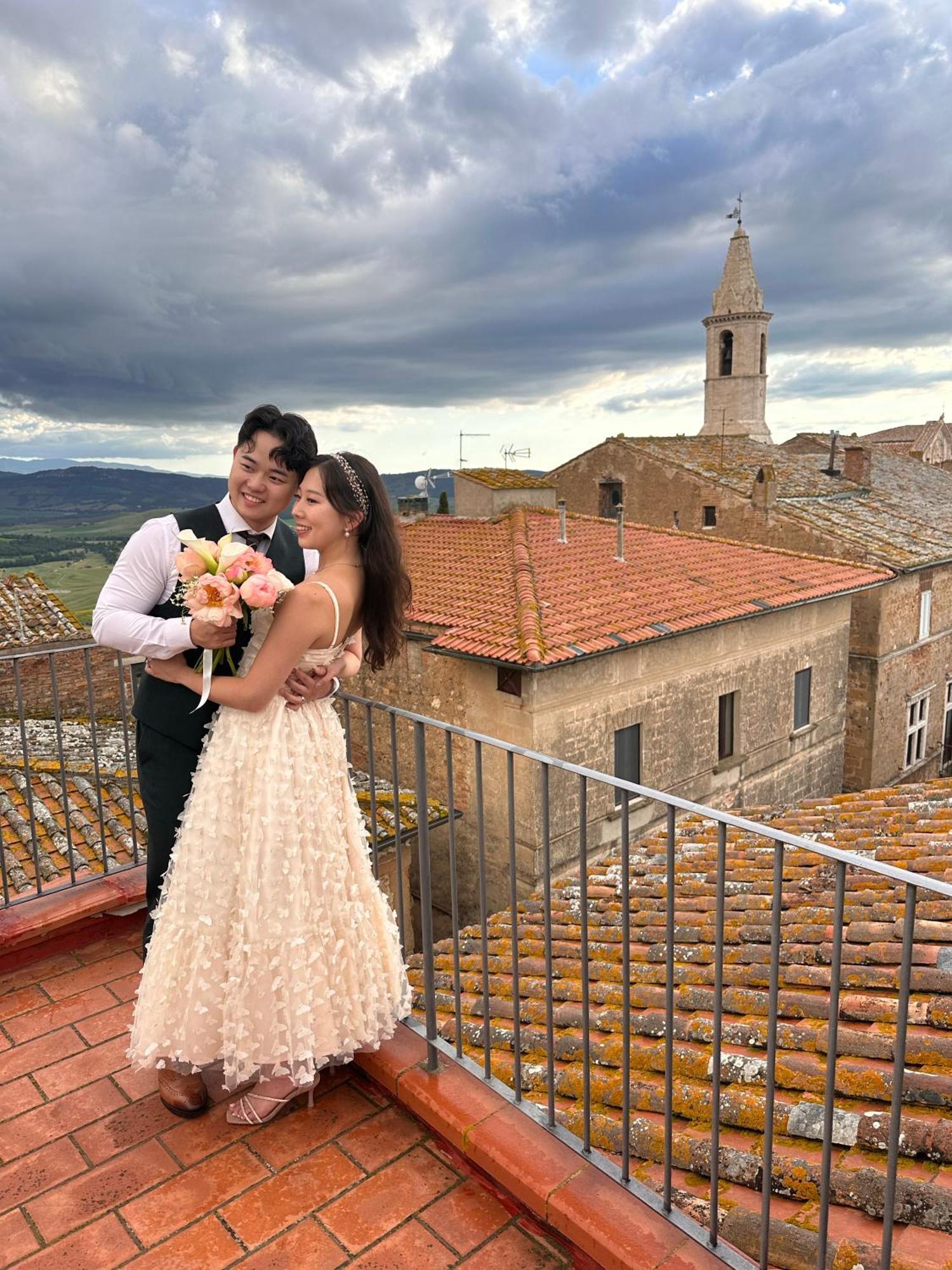Rossellino Pienza Exterior foto