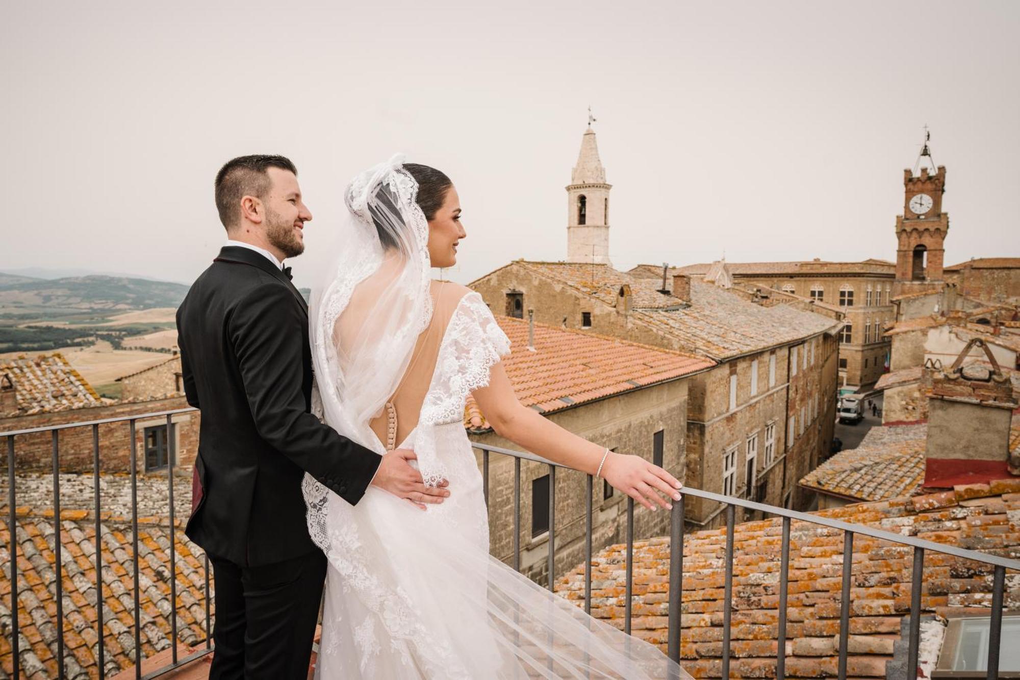 Rossellino Pienza Exterior foto