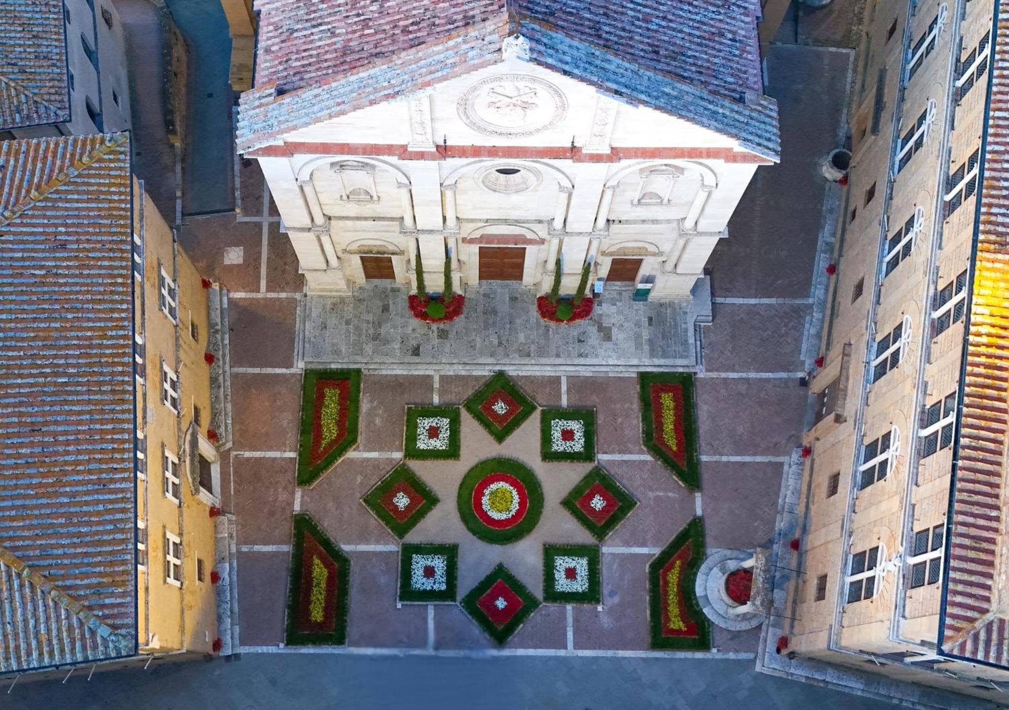 Rossellino Pienza Exterior foto